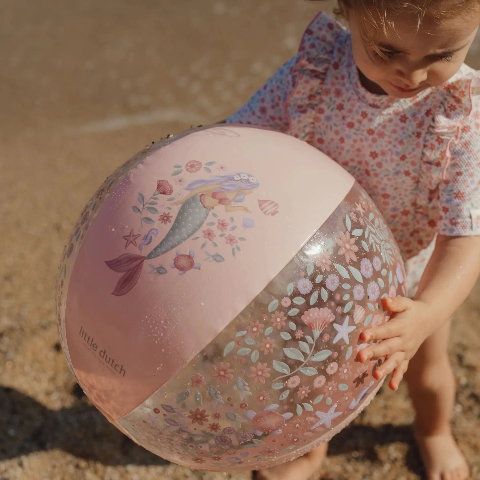 Beach Ball - Pink - Dreamy Mermaid