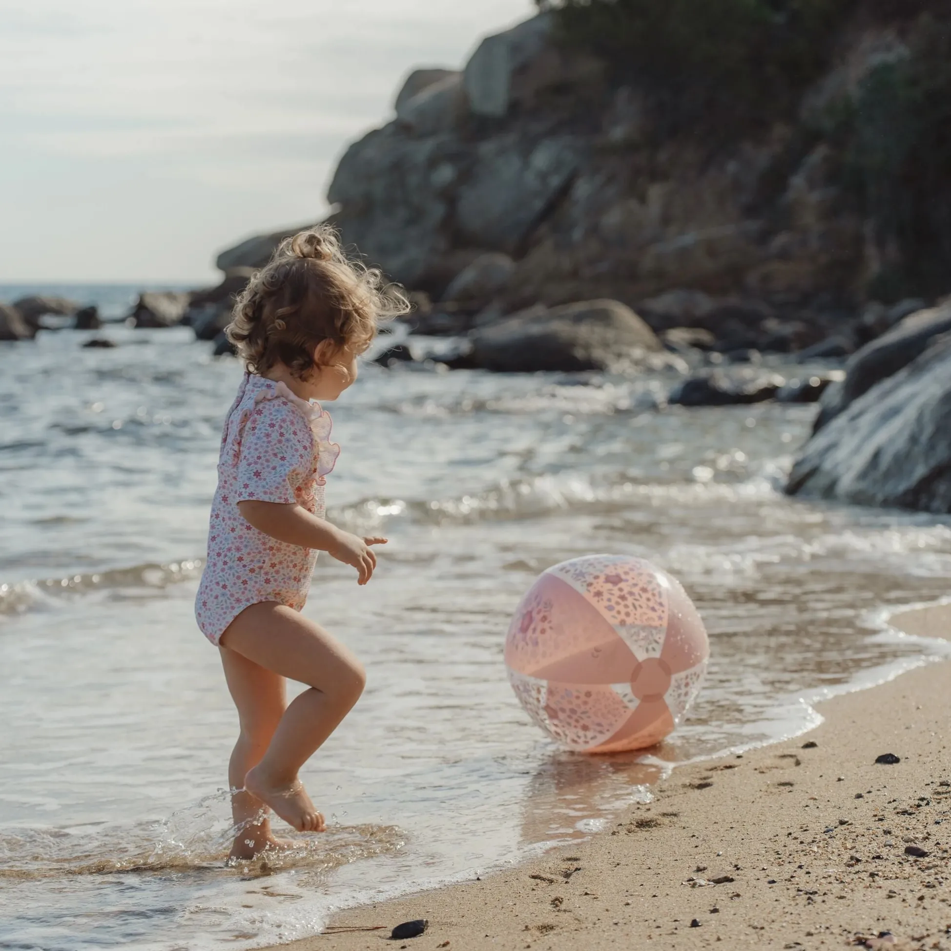 Beach Ball - Pink - Dreamy Mermaid
