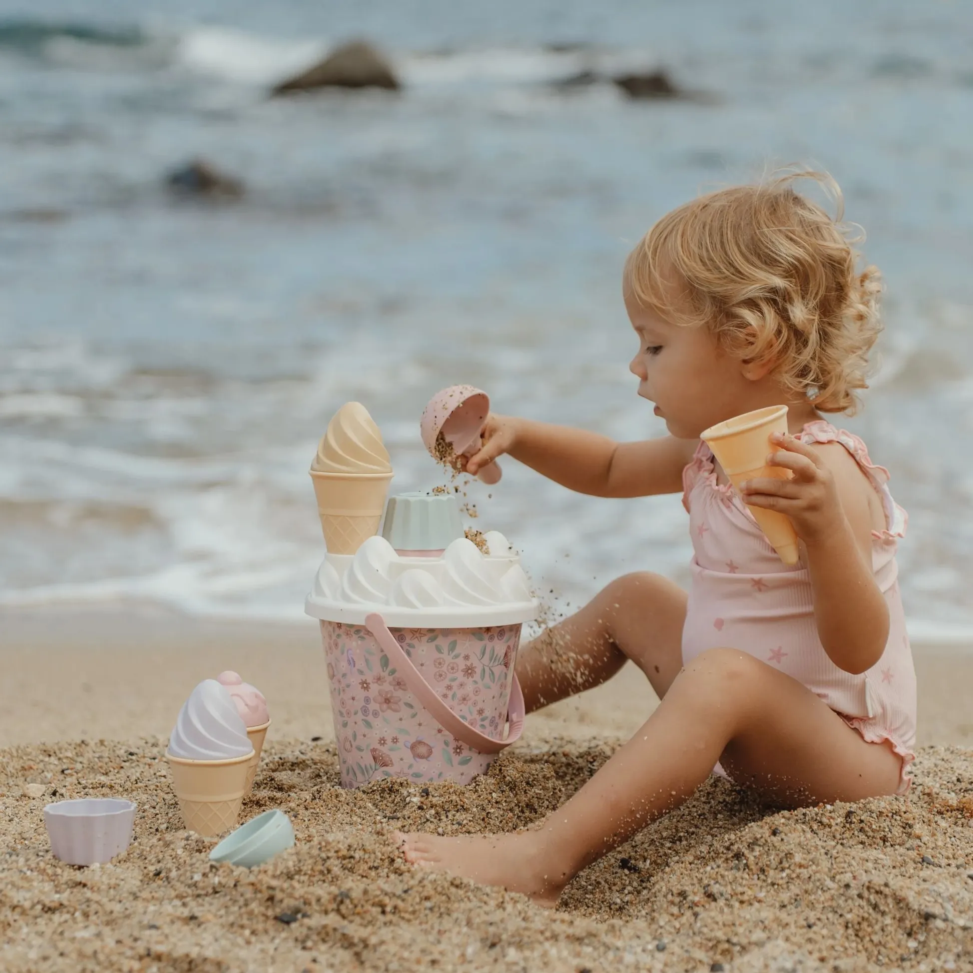 Beach Set Ice Creams - Set of 14 - Dreamy Mermaid