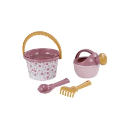 Beach set Pink Flowers Set of 5