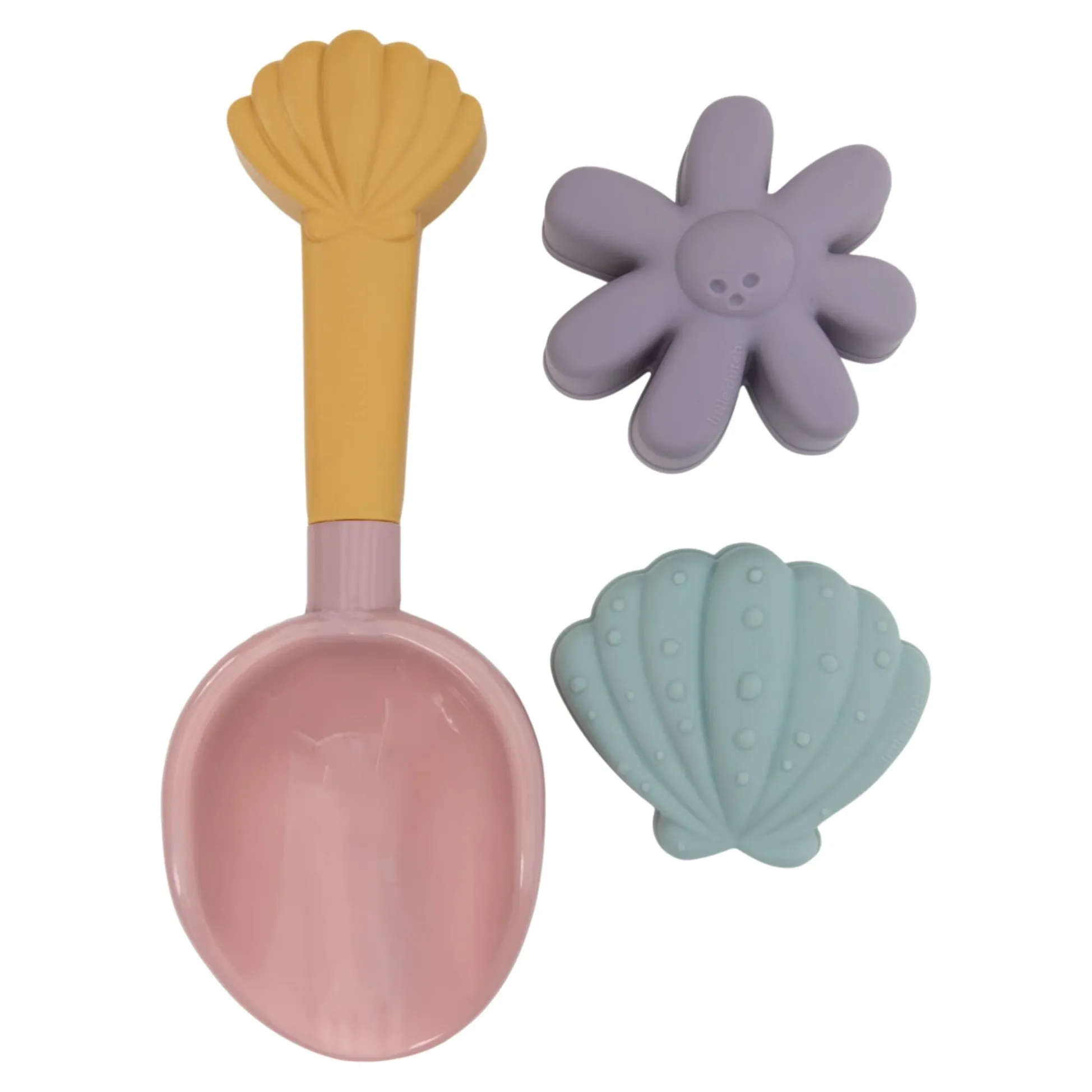 Beach Set Shovel and Sand Molds - Pink - Dreamy Mermaid