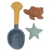 Beach Set Shovel and Sand Molds - Blue - Ocean World