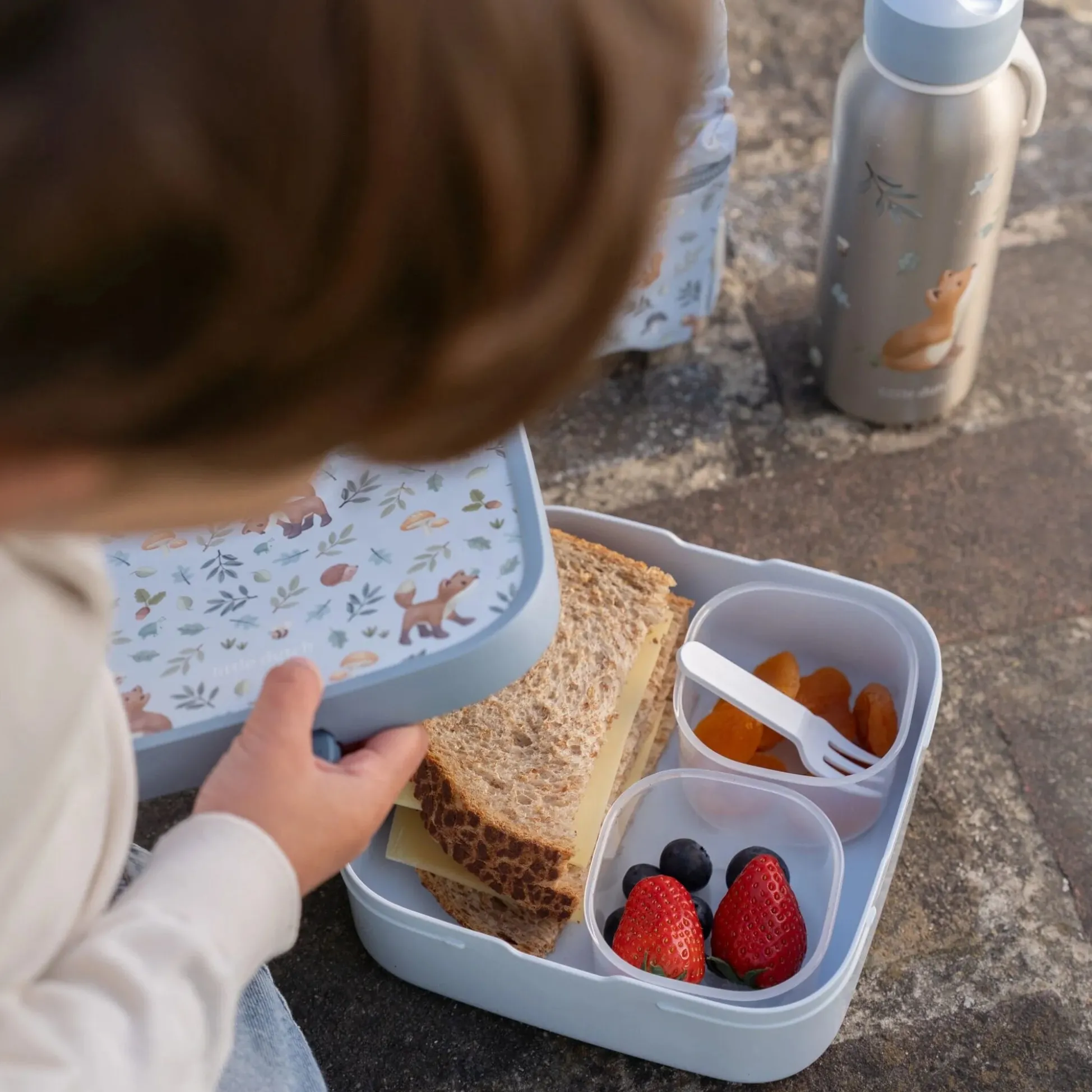 Bento Lunchbox large Forest Friends