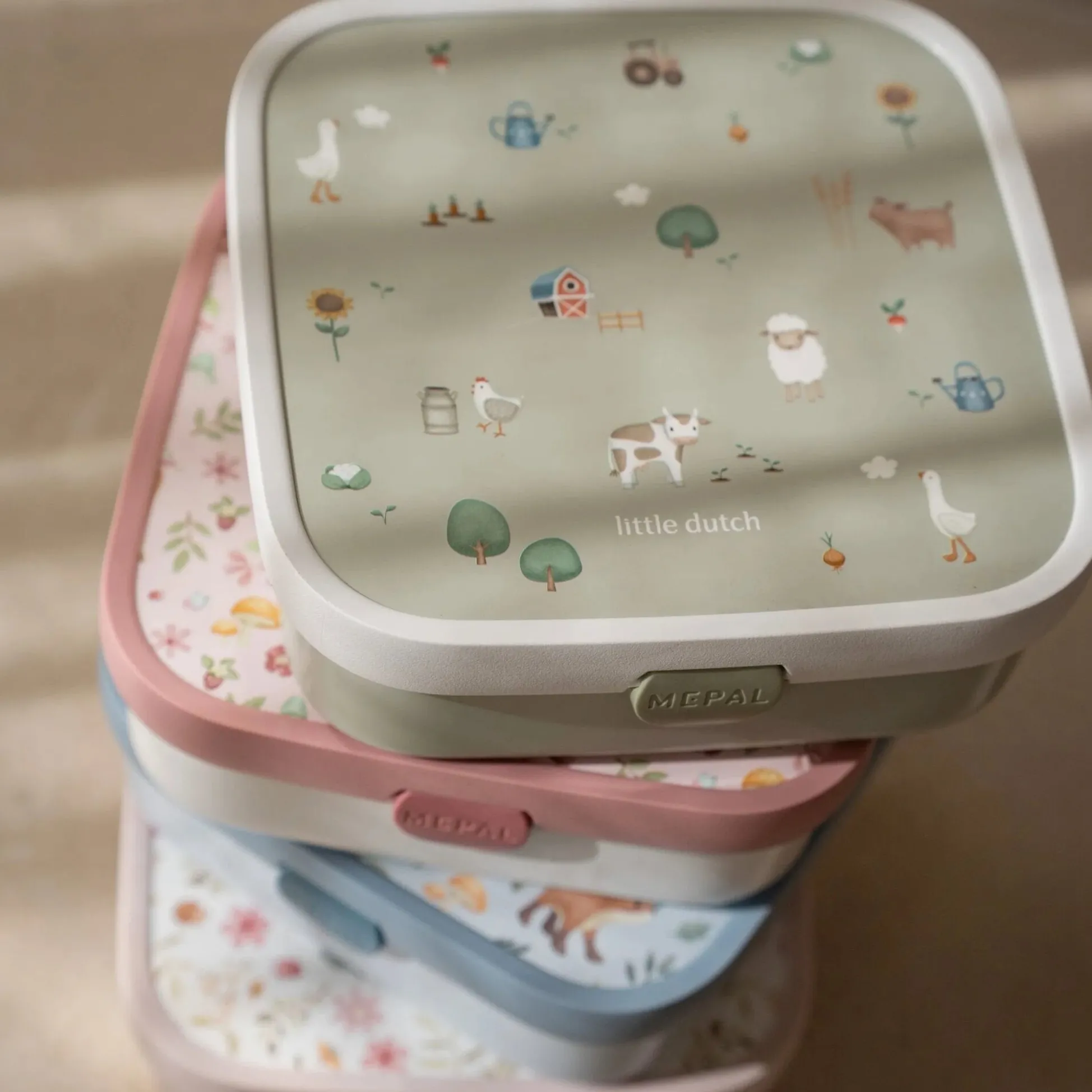 Bento lunchbox large Little Farm