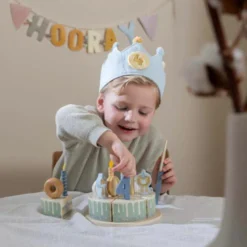Birthday crown - blue