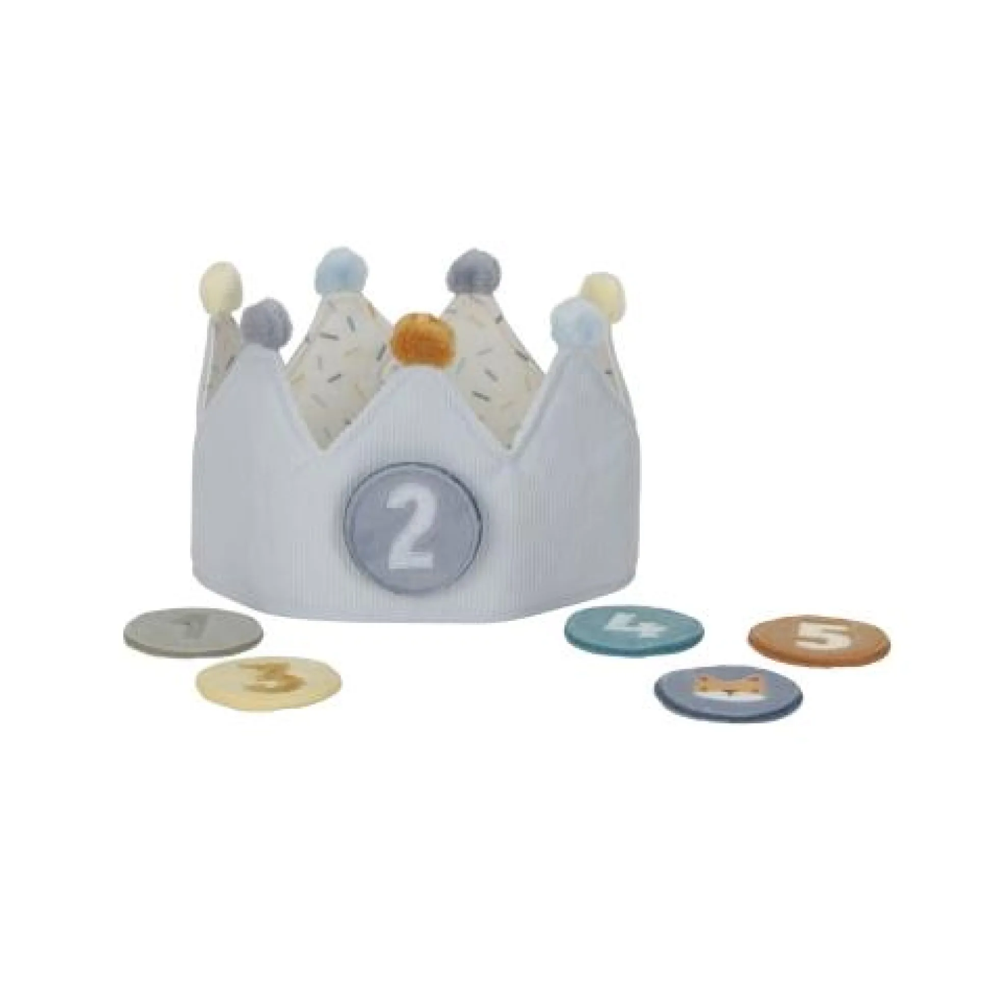 Birthday crown - blue