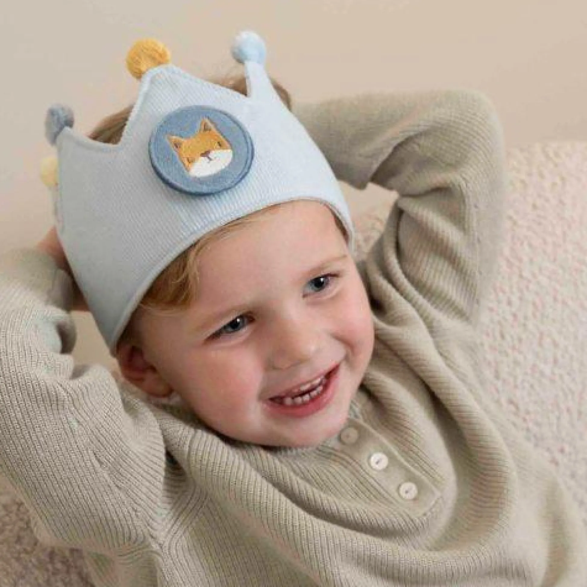 Birthday crown - blue
