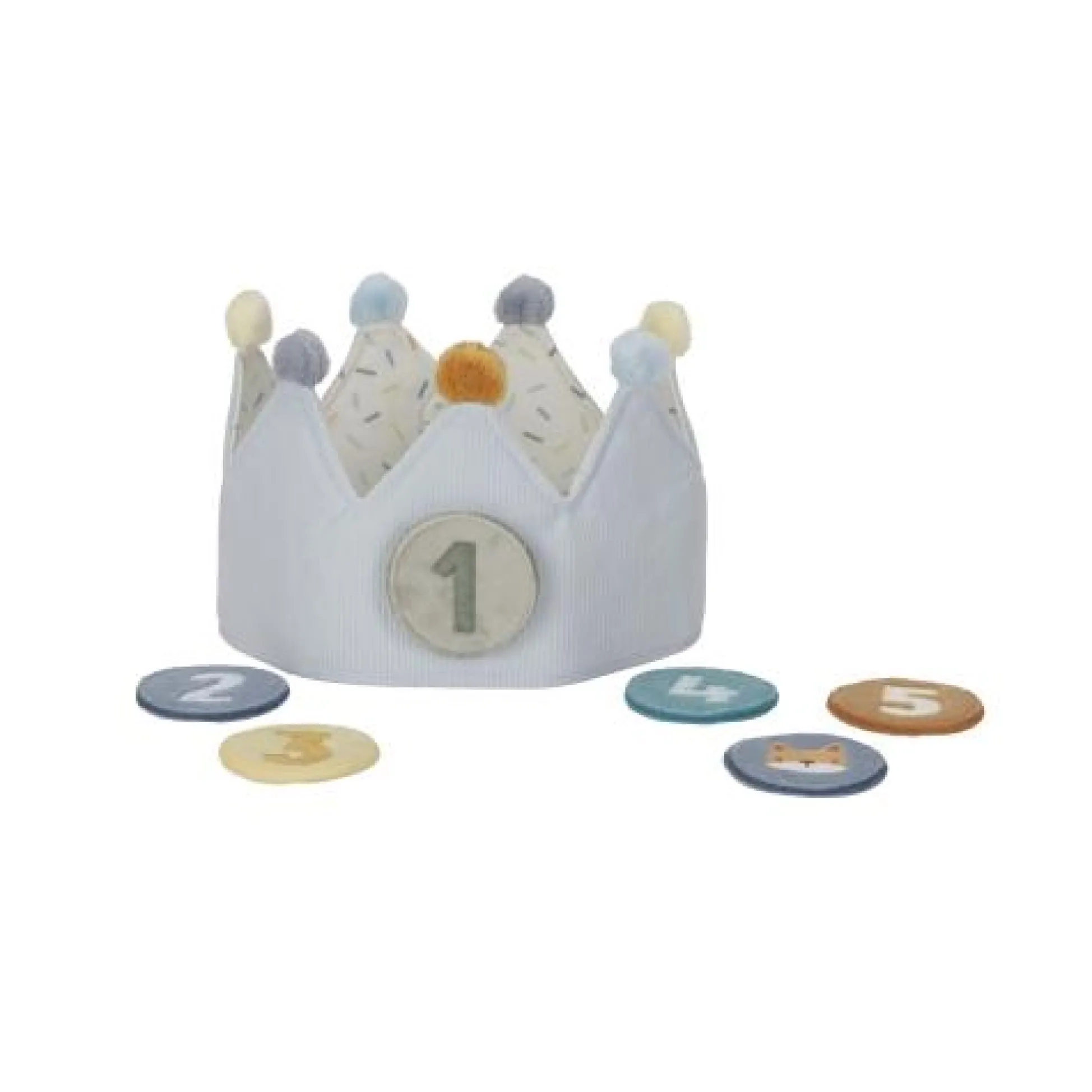 Birthday crown - blue