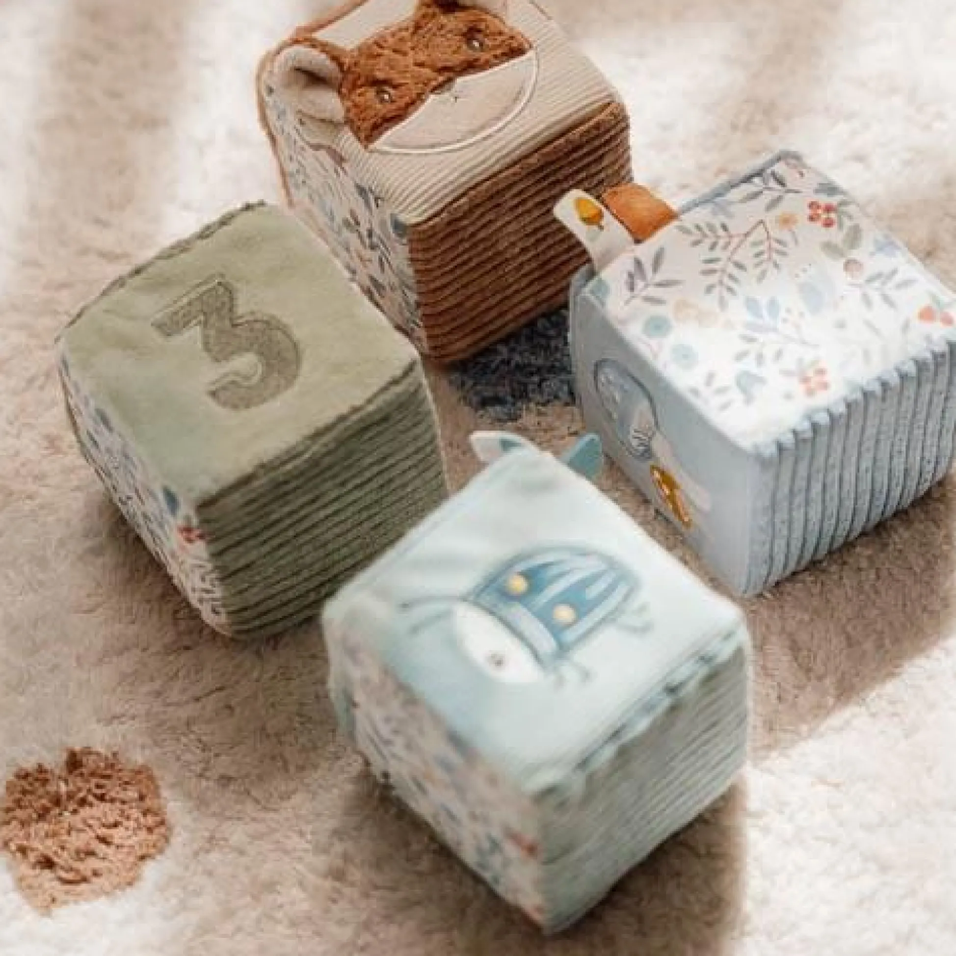 Block set - Blue - Forest Friends