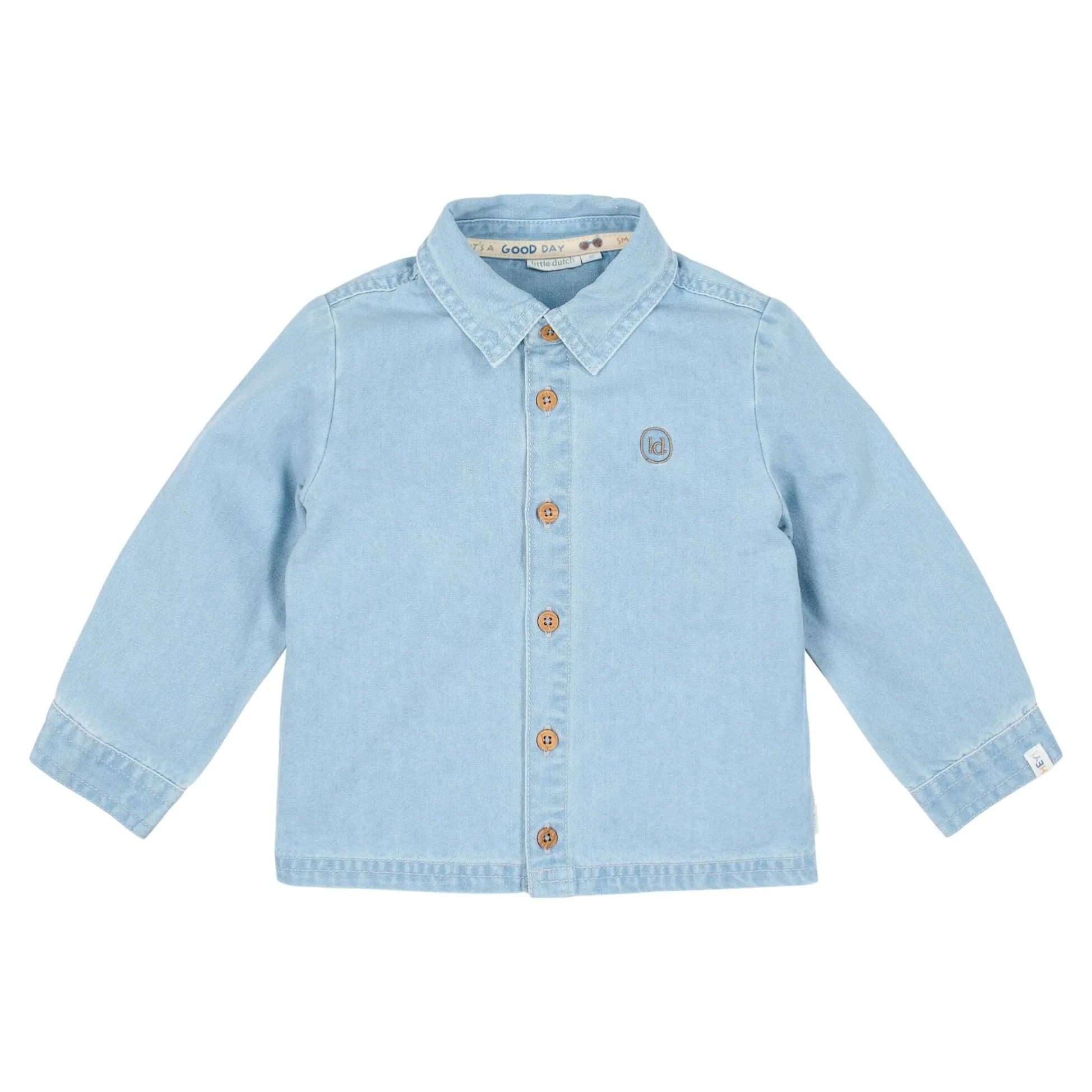Blouse - Long Sleeve - Blue