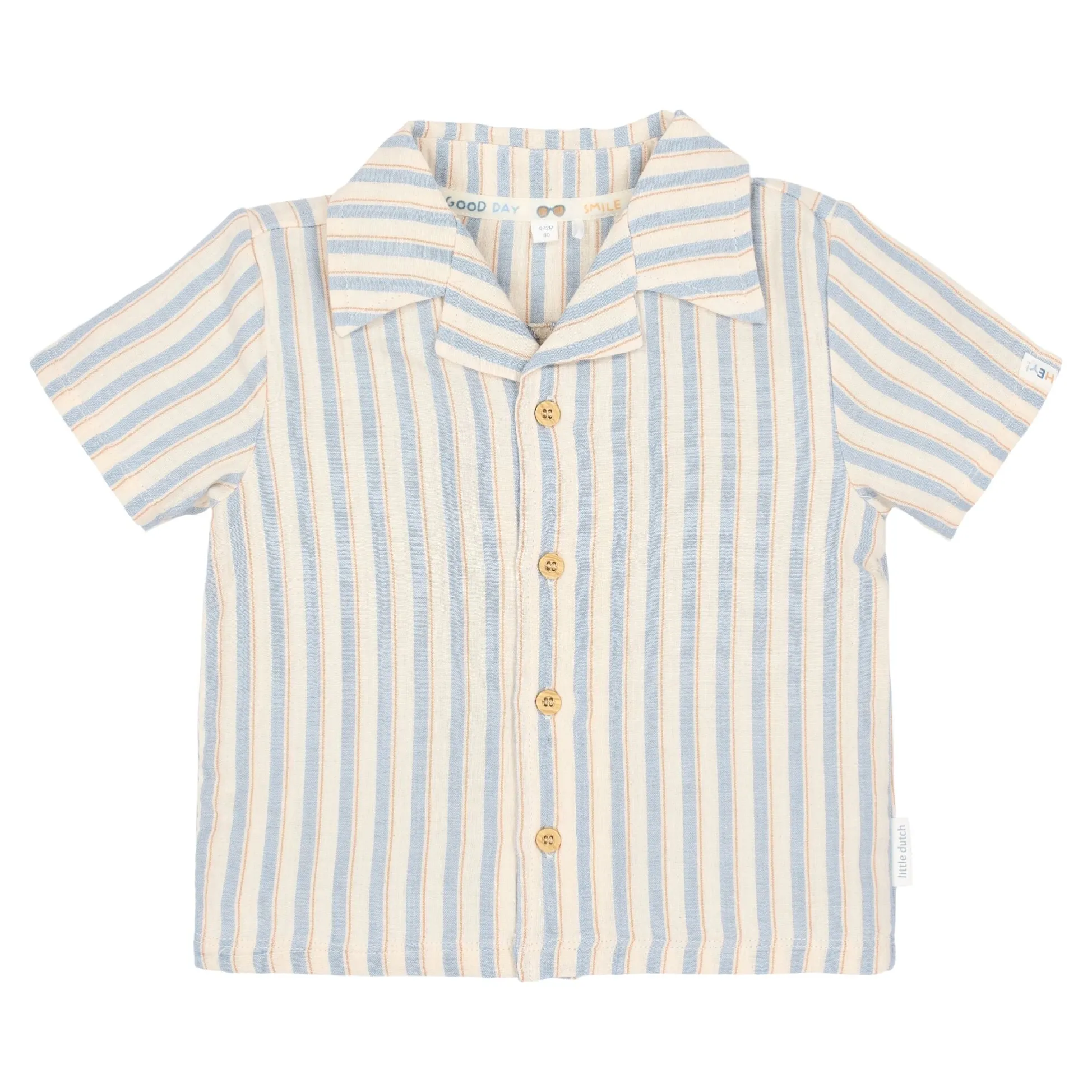 Blouse - Short sleeve - Multi Stripe