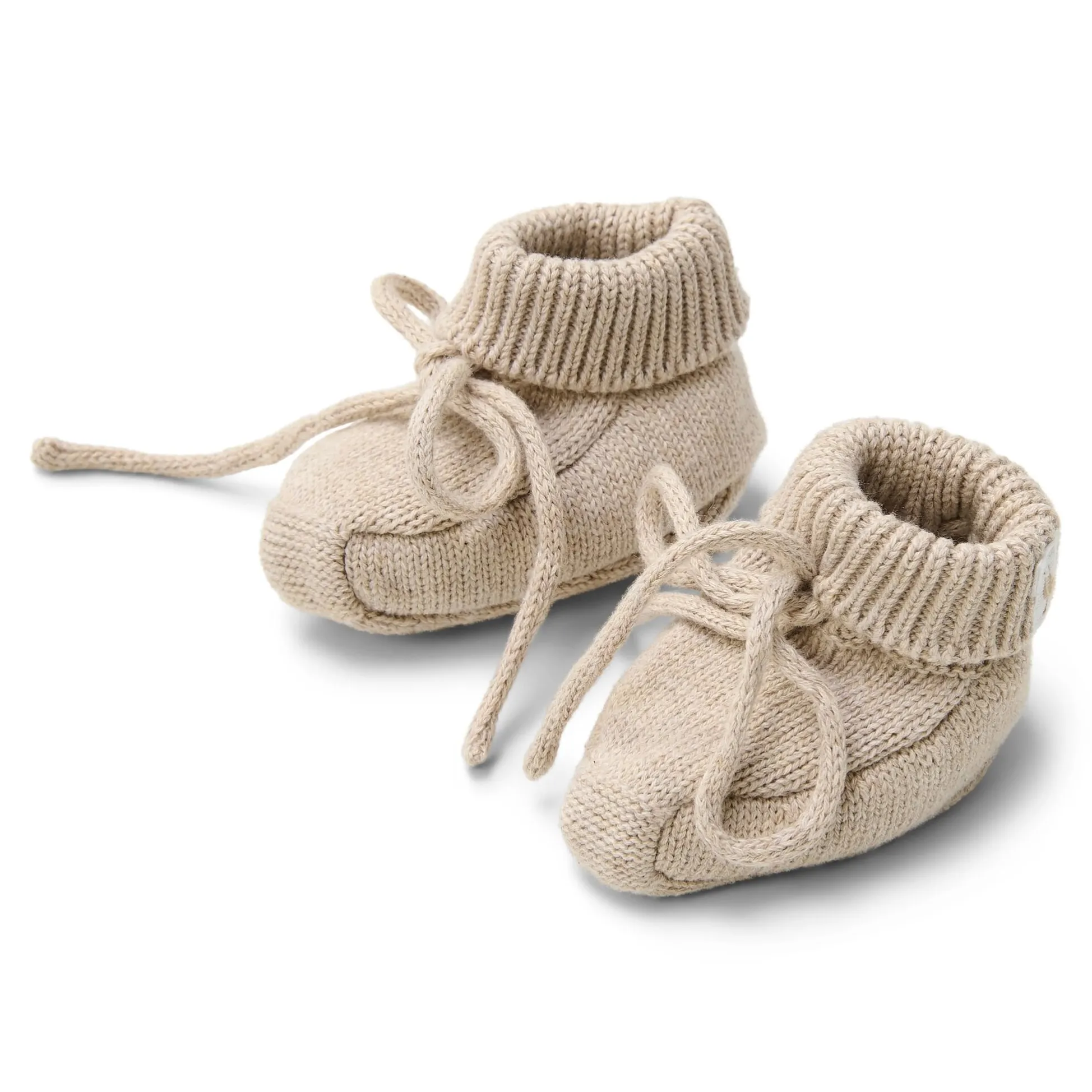 Booties - Beige - Newborn Naturals