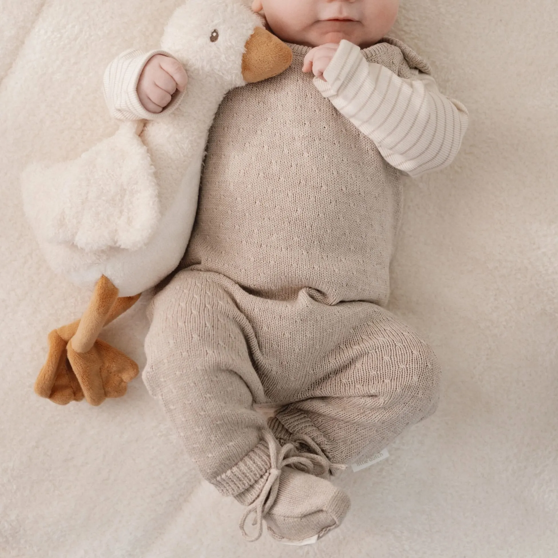 Booties - Beige - Newborn Naturals