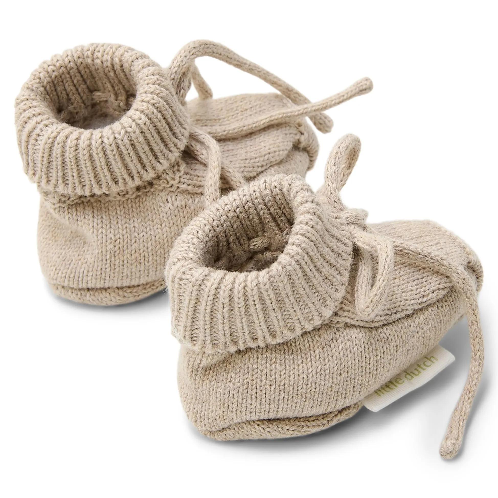 Booties - Beige - Newborn Naturals