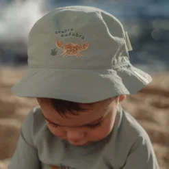 Bucket hat - Green - Ocean Surf Stripes