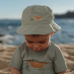 Bucket hat - Green - Ocean Surf Stripes
