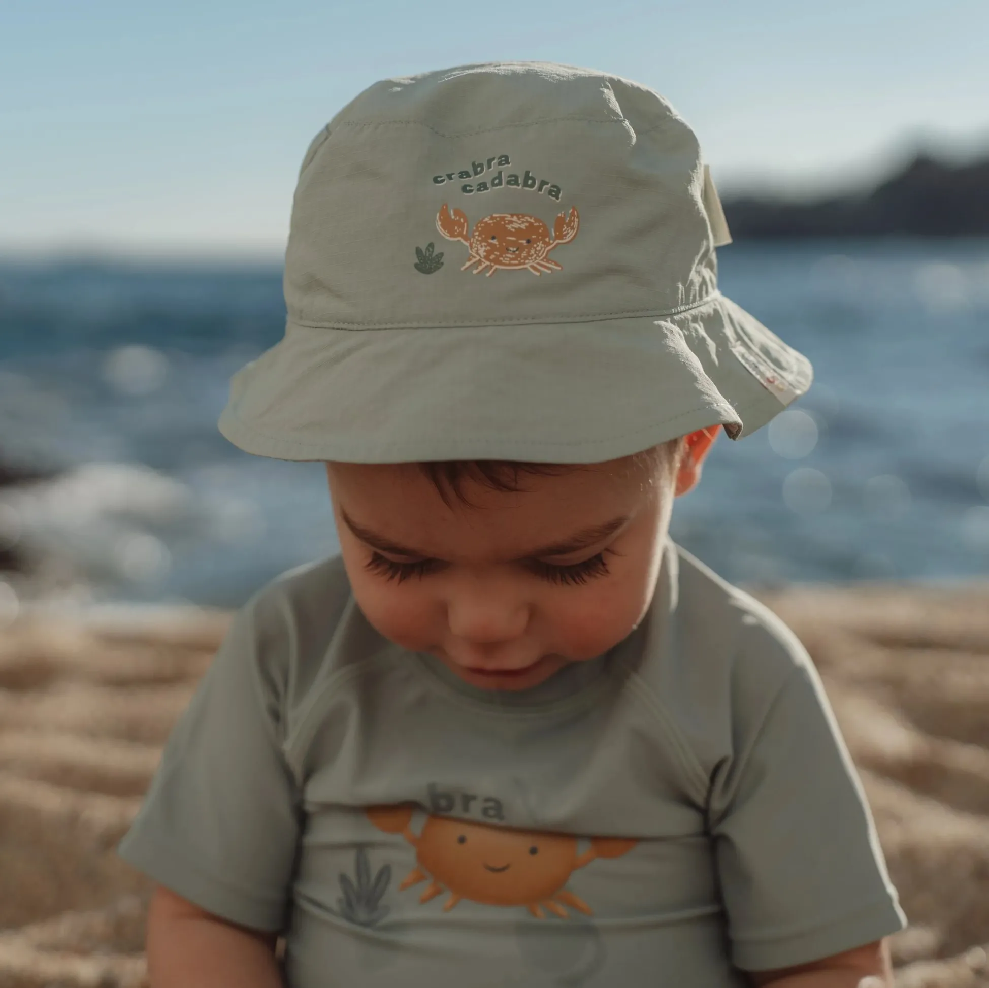 Bucket hat - Green - Ocean Surf Stripes