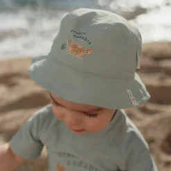 Bucket hat - Green - Ocean Surf Stripes