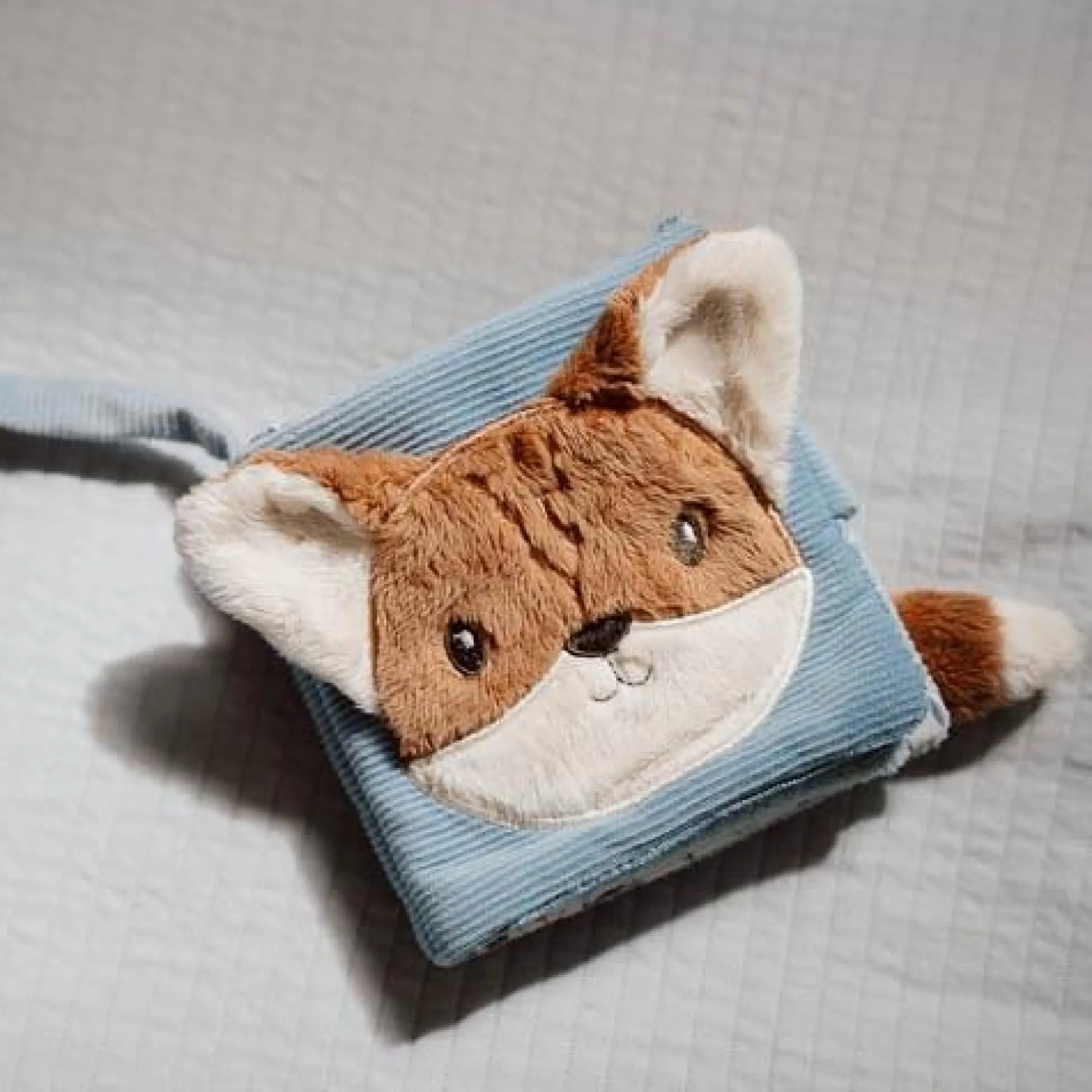 Buggy booklet - Blue - Forest Friends