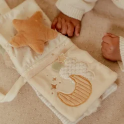 Buggy booklet - White - Newborn Naturals