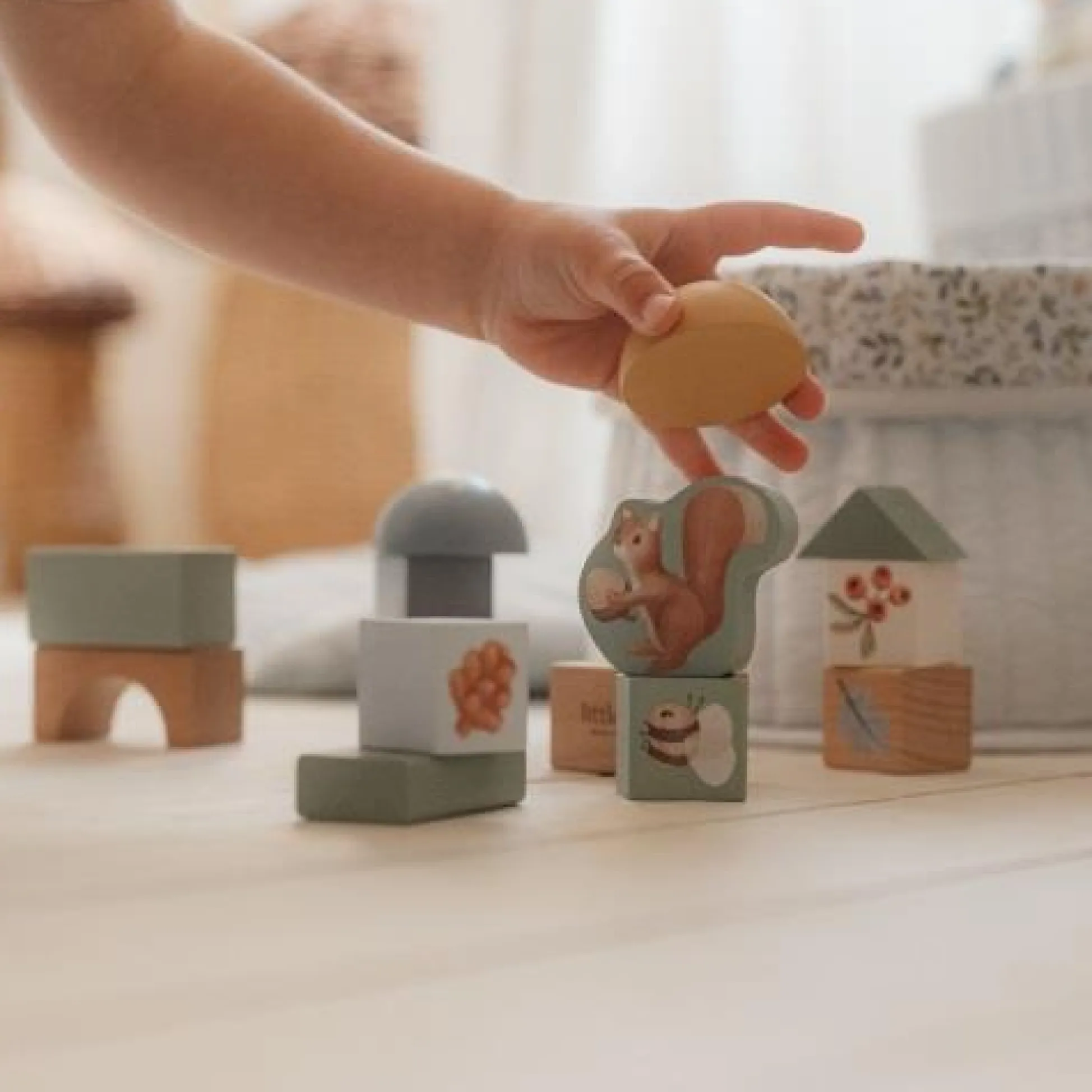 Building blocks - Blue - Forest Friends