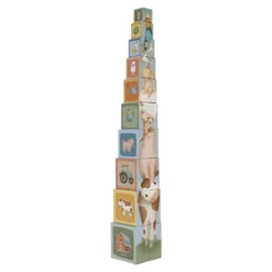 Cardboard Stacking Tower Little Farm