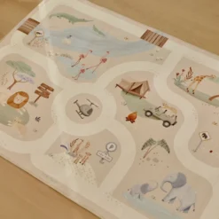 Car play mat Safari - Beige