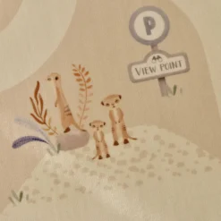 Car play mat Safari - Beige