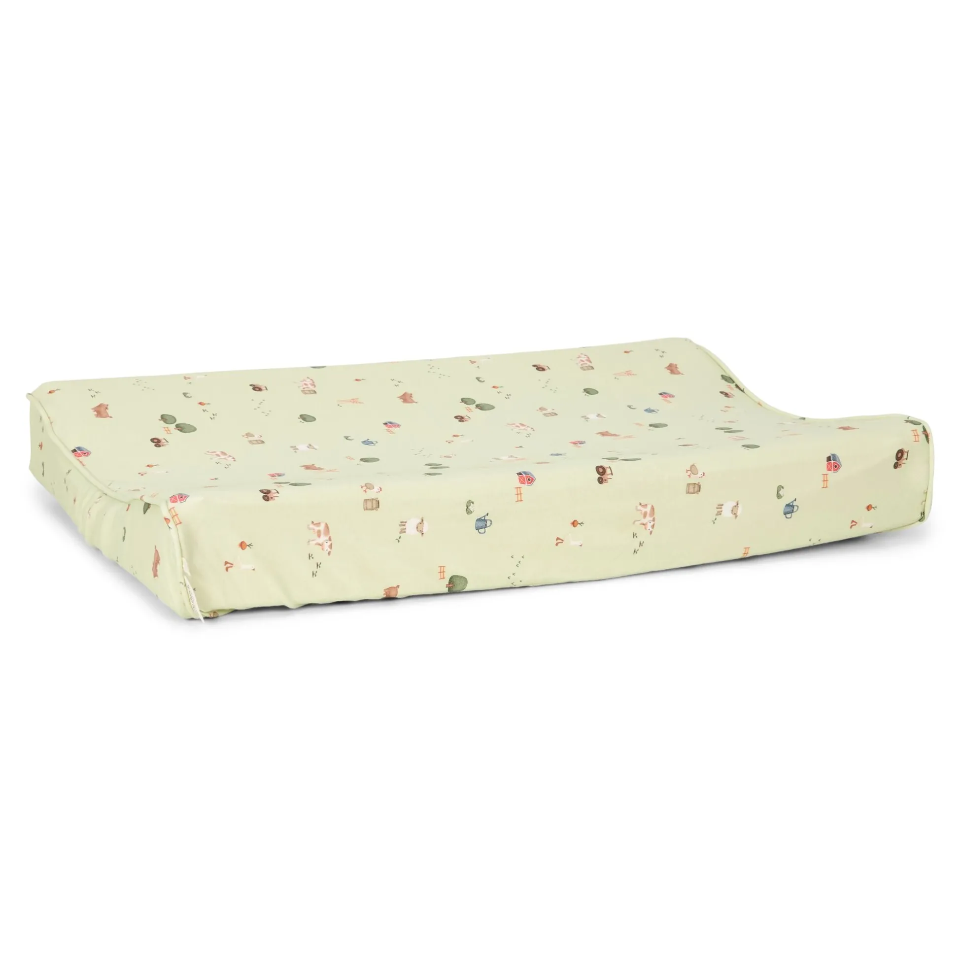 Changing mat cover - Green - Little Farm