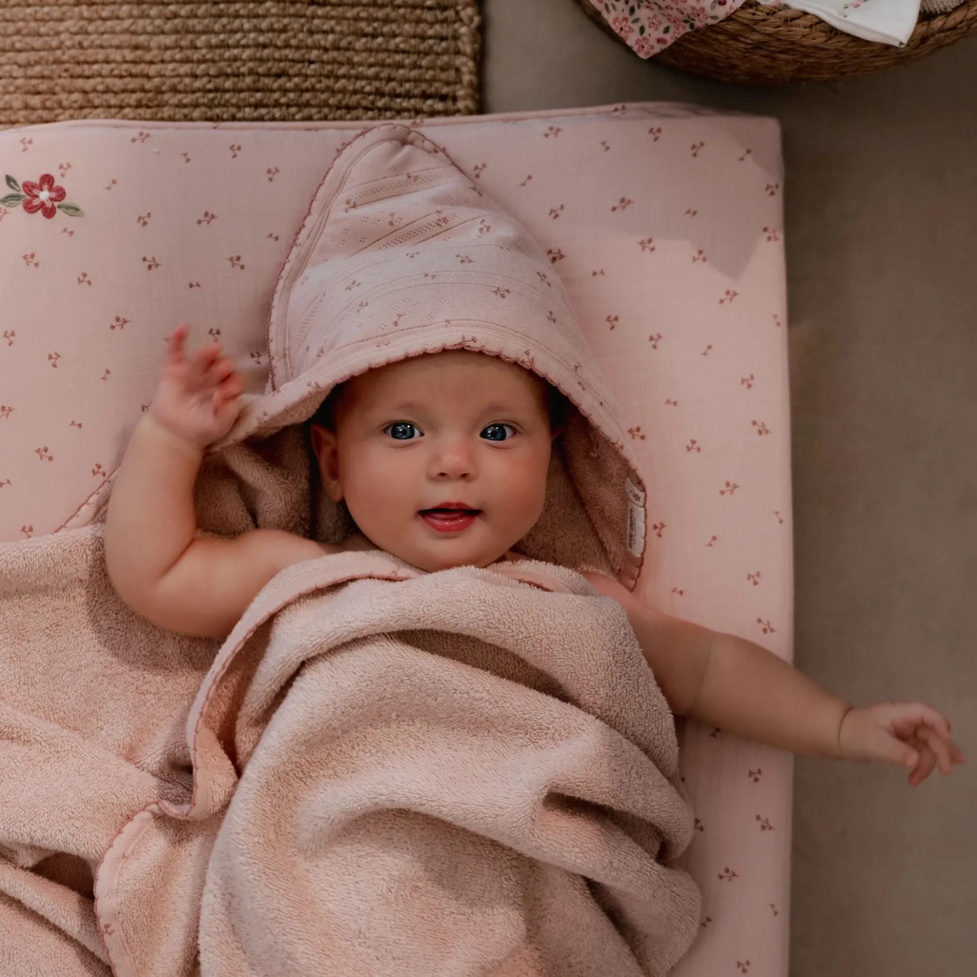 Changing mat cover - Pink - Essentials
