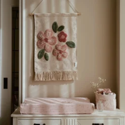 Changing mat cover - Pink - Essentials