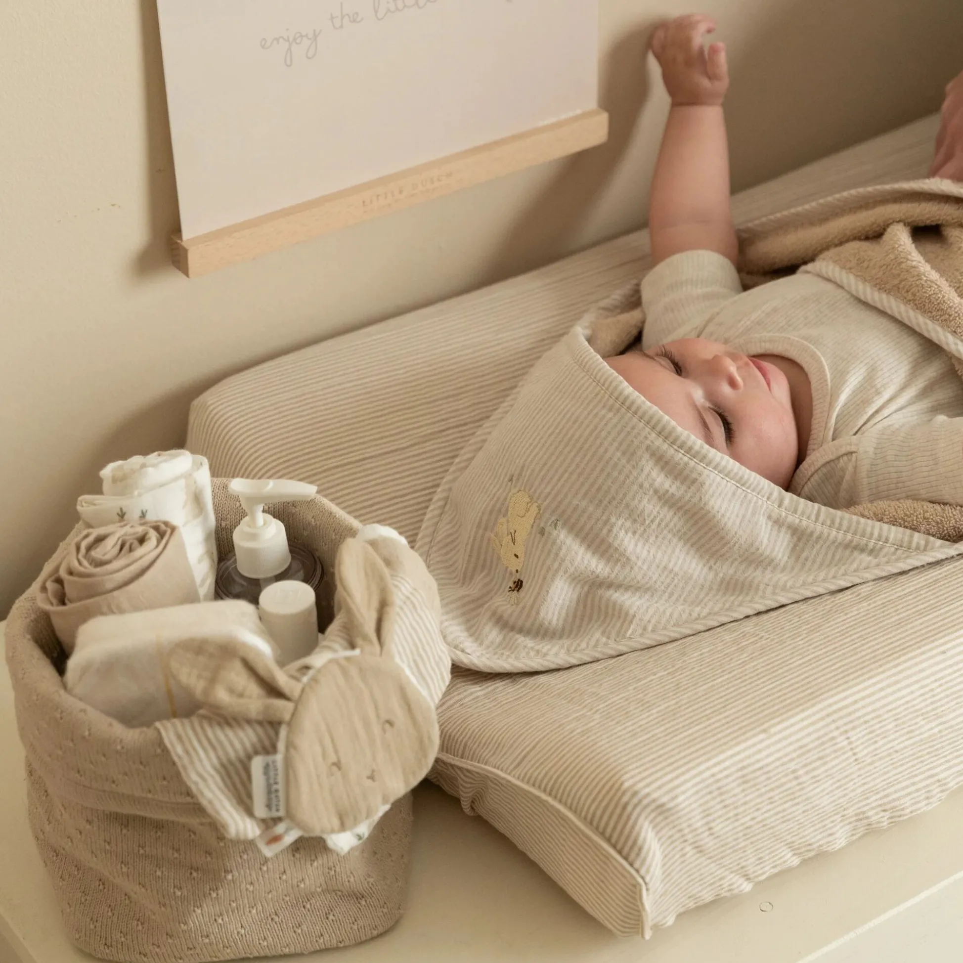 Changing pad cover - Beige - Essentials