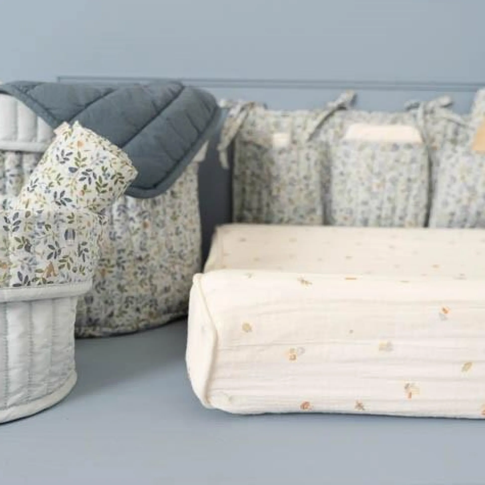 Changing pad cover - White - Forest Friends - Forest Treasures