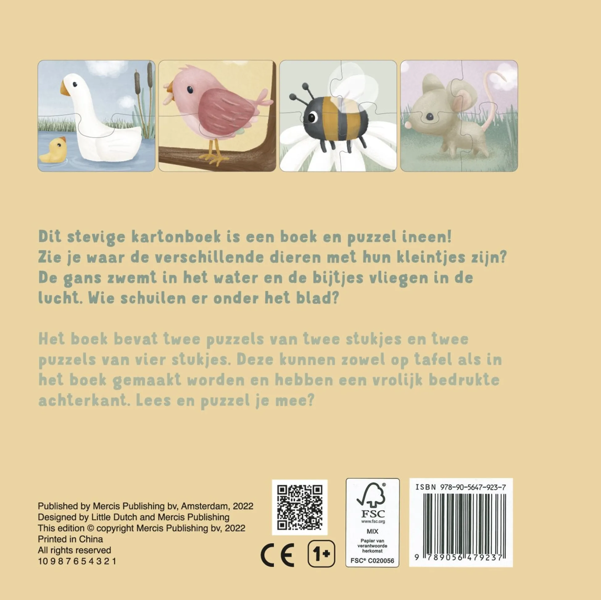 Children's Book My Animal Puzzle Book - NL