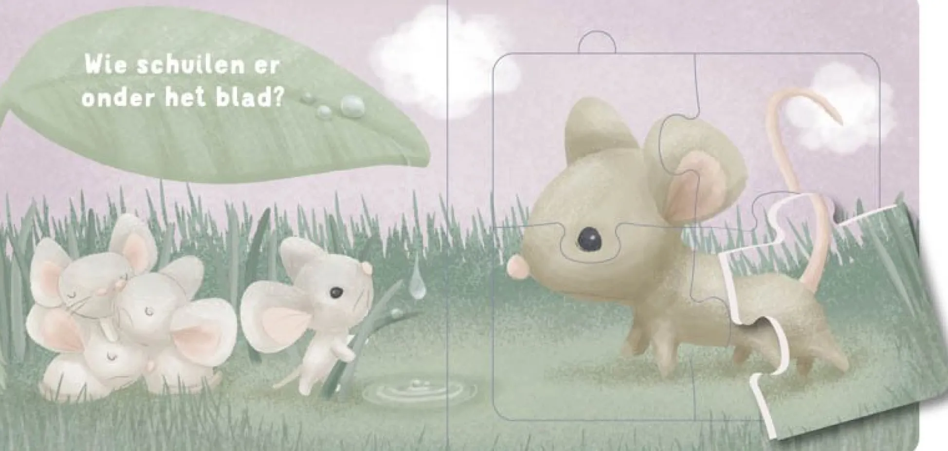 Children's Book My Animal Puzzle Book - NL