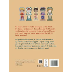 Children's Book: My Puzzle Book - Professions - NL