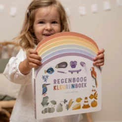 Children's Book Rainbow Coloring Book - NL