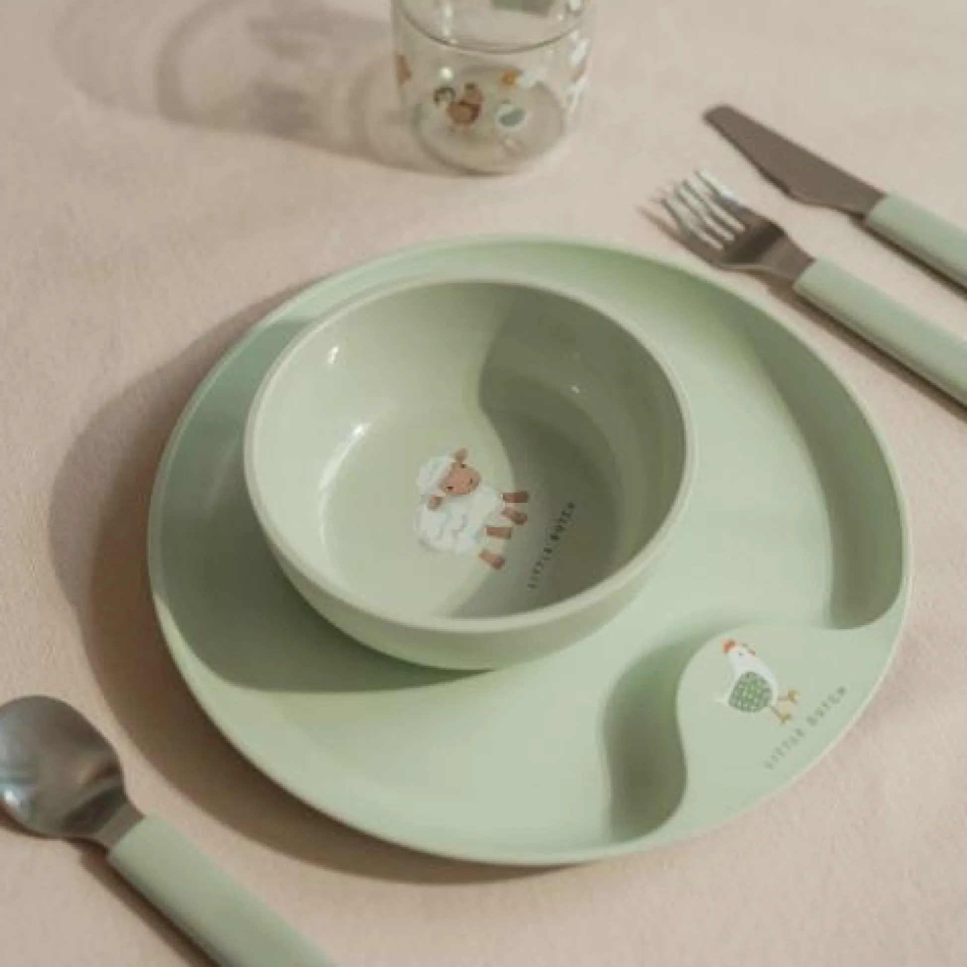 Children's bowl - Green - Little Farm