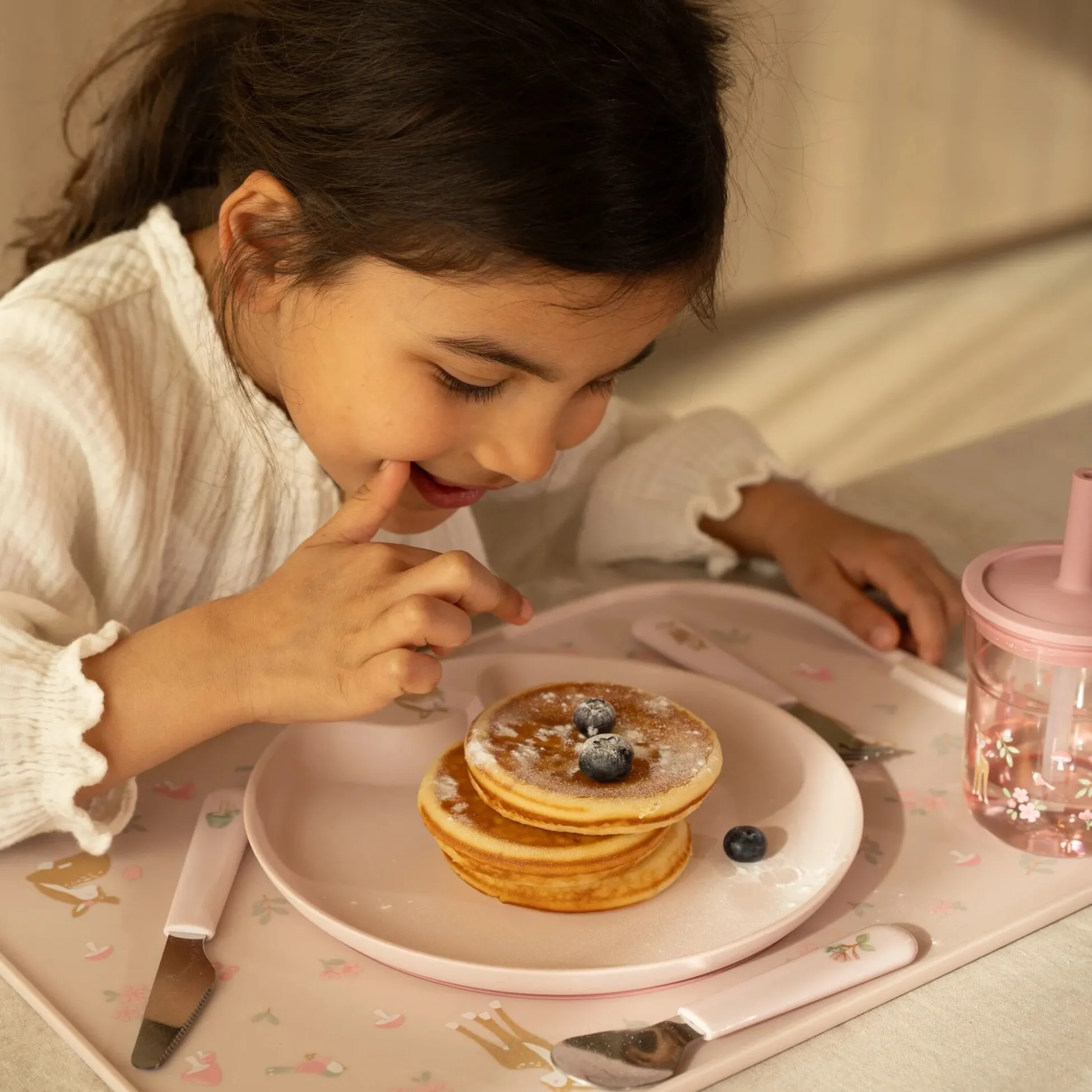 Children's cutlery set 3-Piece Fairy Garden
