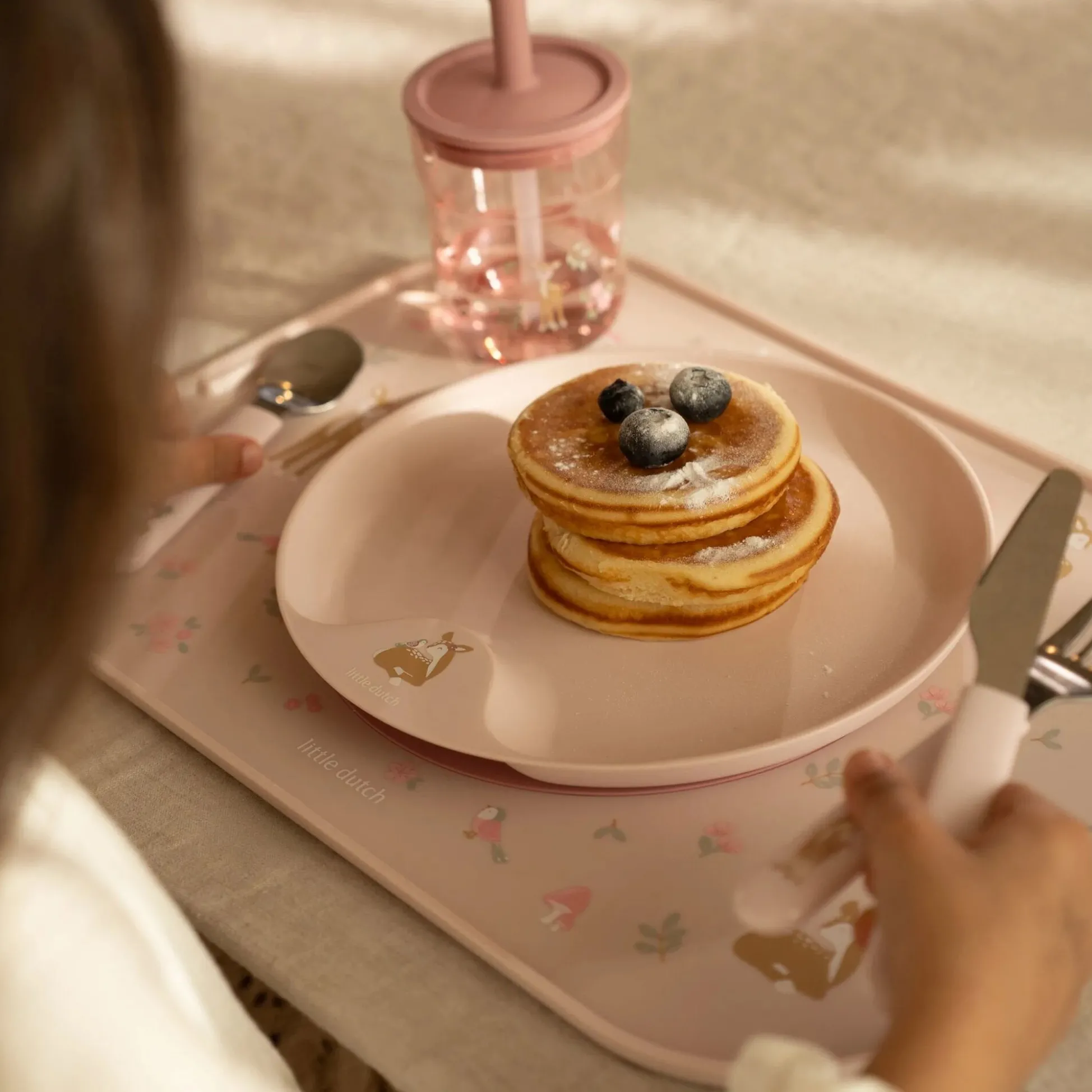 Children's cutlery set 3-Piece Fairy Garden
