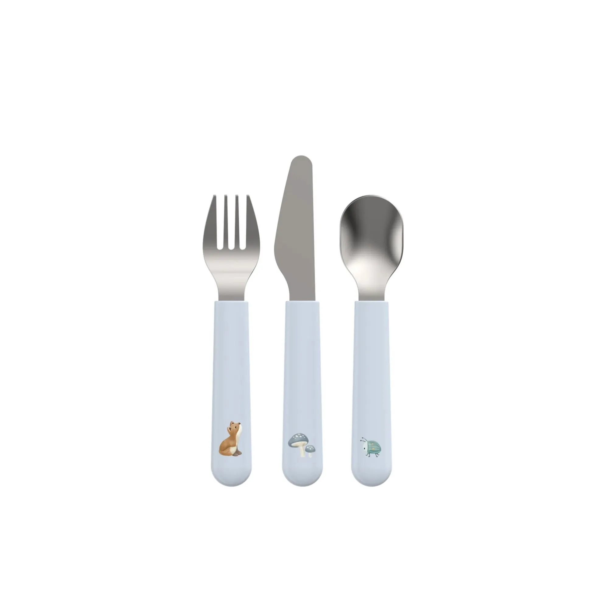 Children's cutlery set 3-Piece Forest Friends