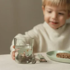 Children's glass - Green - Little Farm