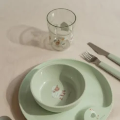 Children's glass - Green - Little Farm