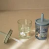 Children's glass 250 ml With Straw Little Farm