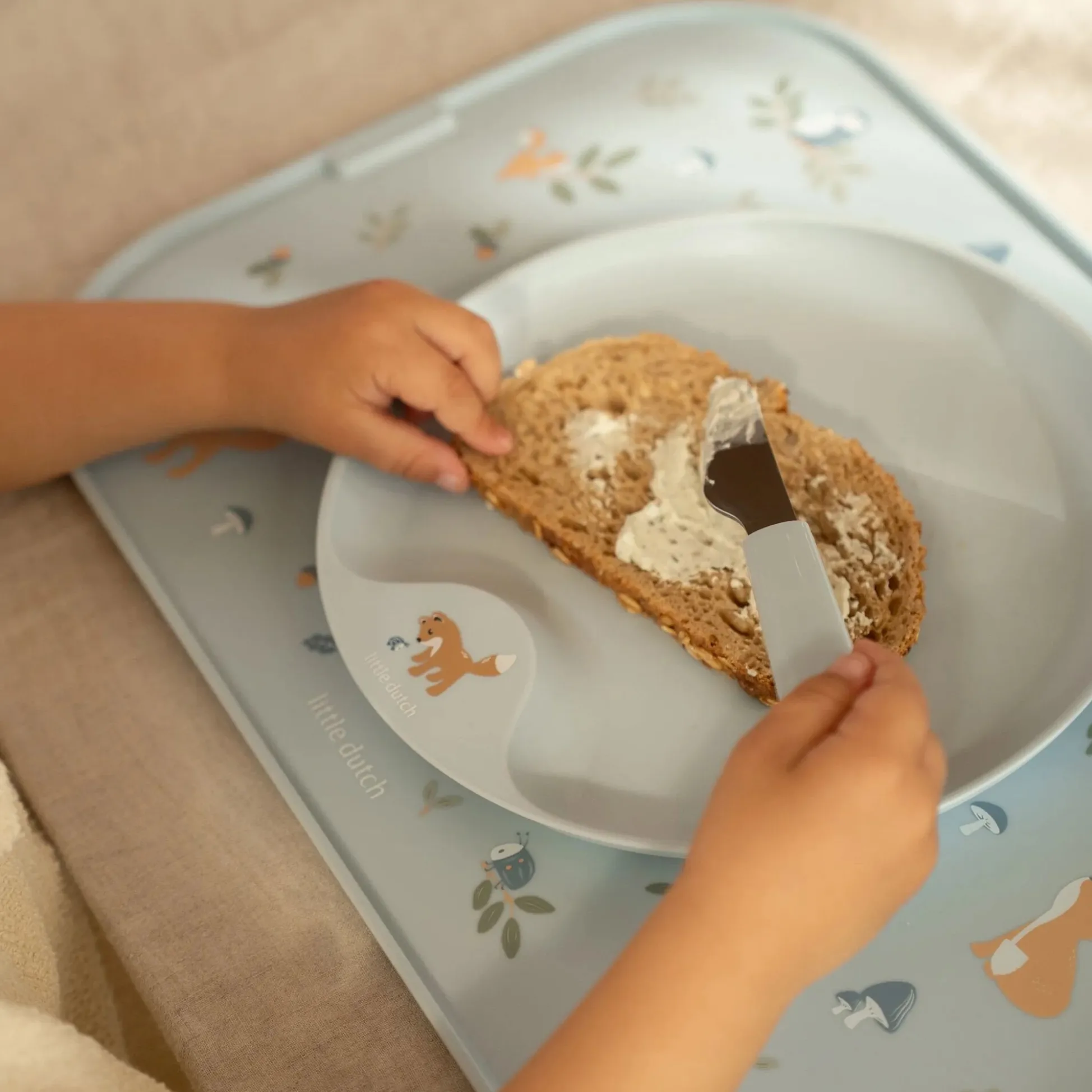 Children's plate Forest Friends