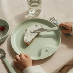 Children's plate - Green - Little Farm