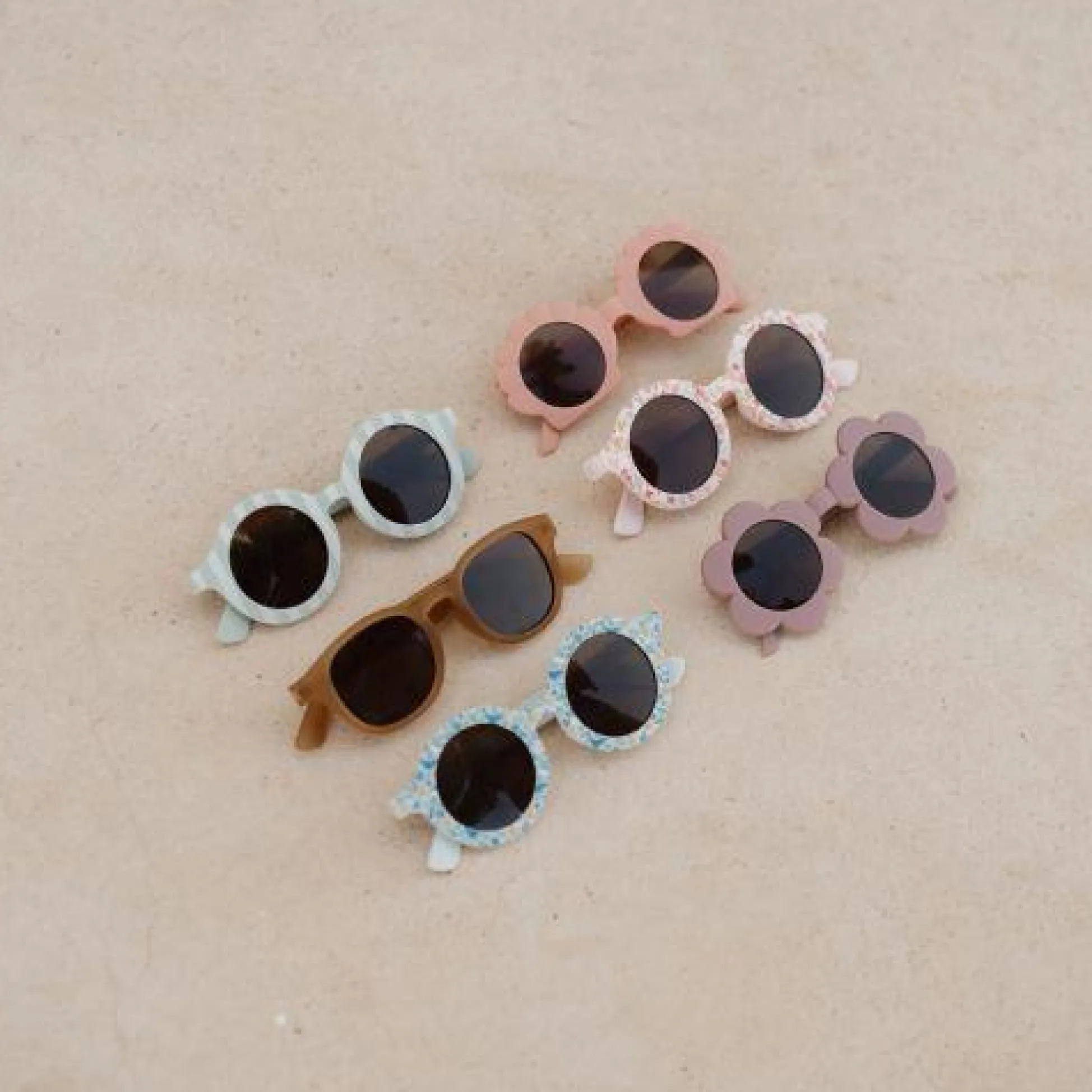 Children's sunglasses Round Ocean Dreams Blue