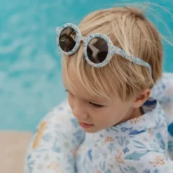 Children's sunglasses Round Ocean Dreams Blue