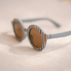 Children's Sunglasses Round Stripe
