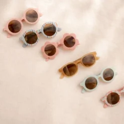 Children's Sunglasses Round Stripe